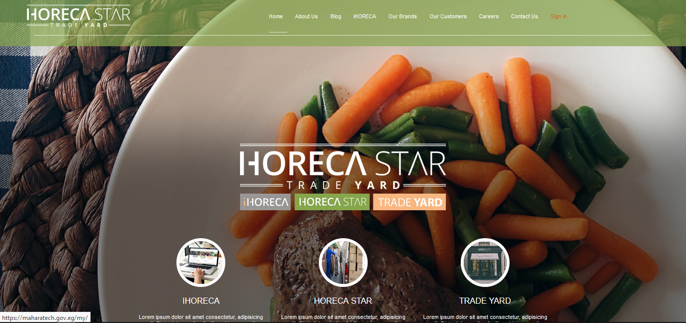 iHoreca section